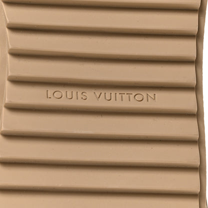 Louis Vuitton Suede Calfskin Shearling Snowdrop Flat Ankle Boot 37 Beige 7 of 10