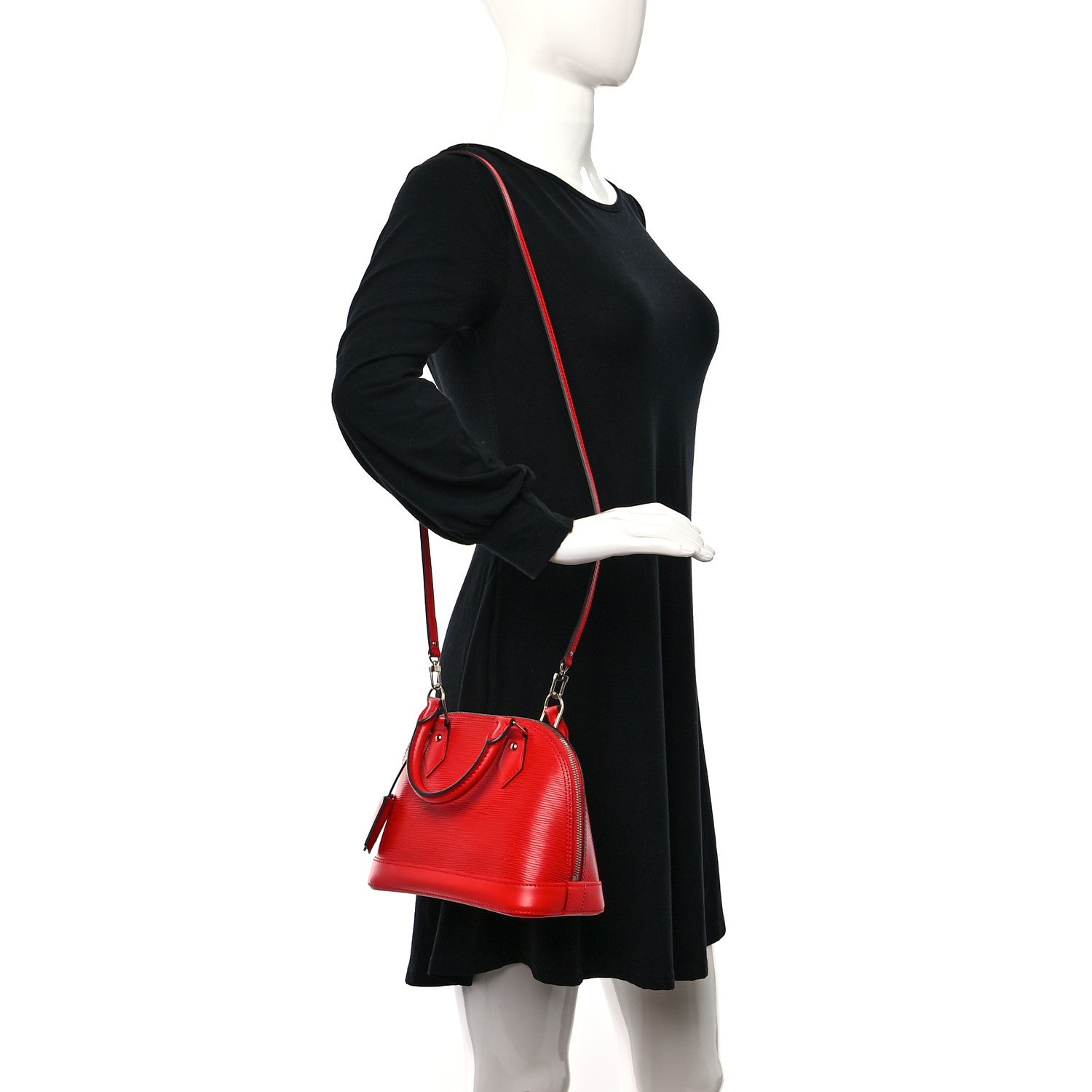 Louis Vuitton Epi Alma BB Coquelicot 2 of 12