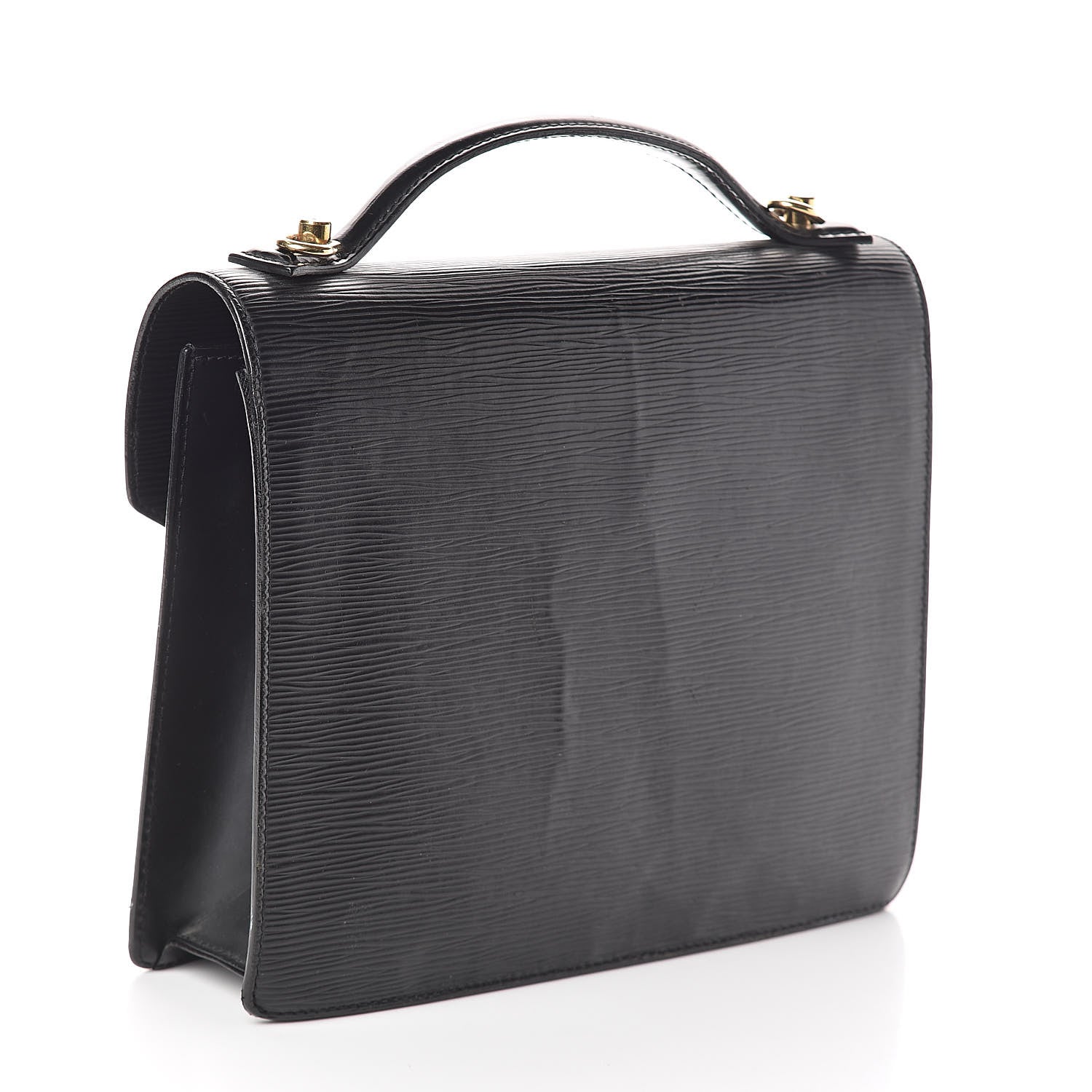 Louis Vuitton Epi Monceau Black 3 of 10