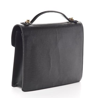 Louis Vuitton Epi Monceau Black 3 of 10