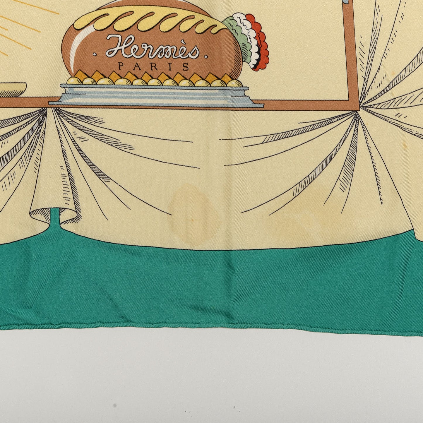 Silk A La Gloire De La Cuisine Francaise Scarf 90