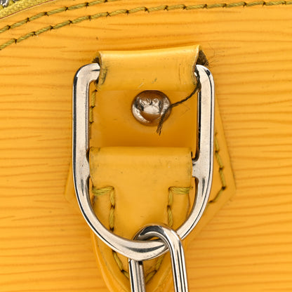 Louis Vuitton Epi Alma BB Citron 12 of 13