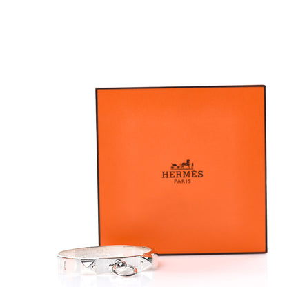 Hermes Sterling Silver PM Collier De Chien Bracelet SH 5 of 5