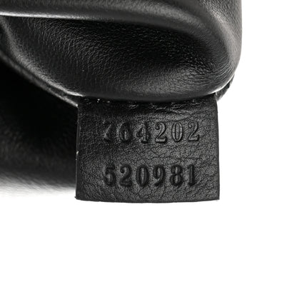Gucci Calfskin Large Jackie 1961 Shoulder Bag Black Black 7 of 10