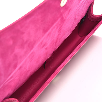 Gucci Patent Microguccissima Small Broadway Clutch Peonia Flower 5 of 9