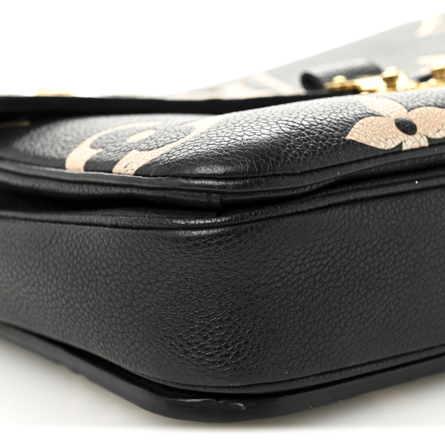 Louis Vuitton Empreinte Monogram Giant Pochette Metis Black Beige 9 of 11