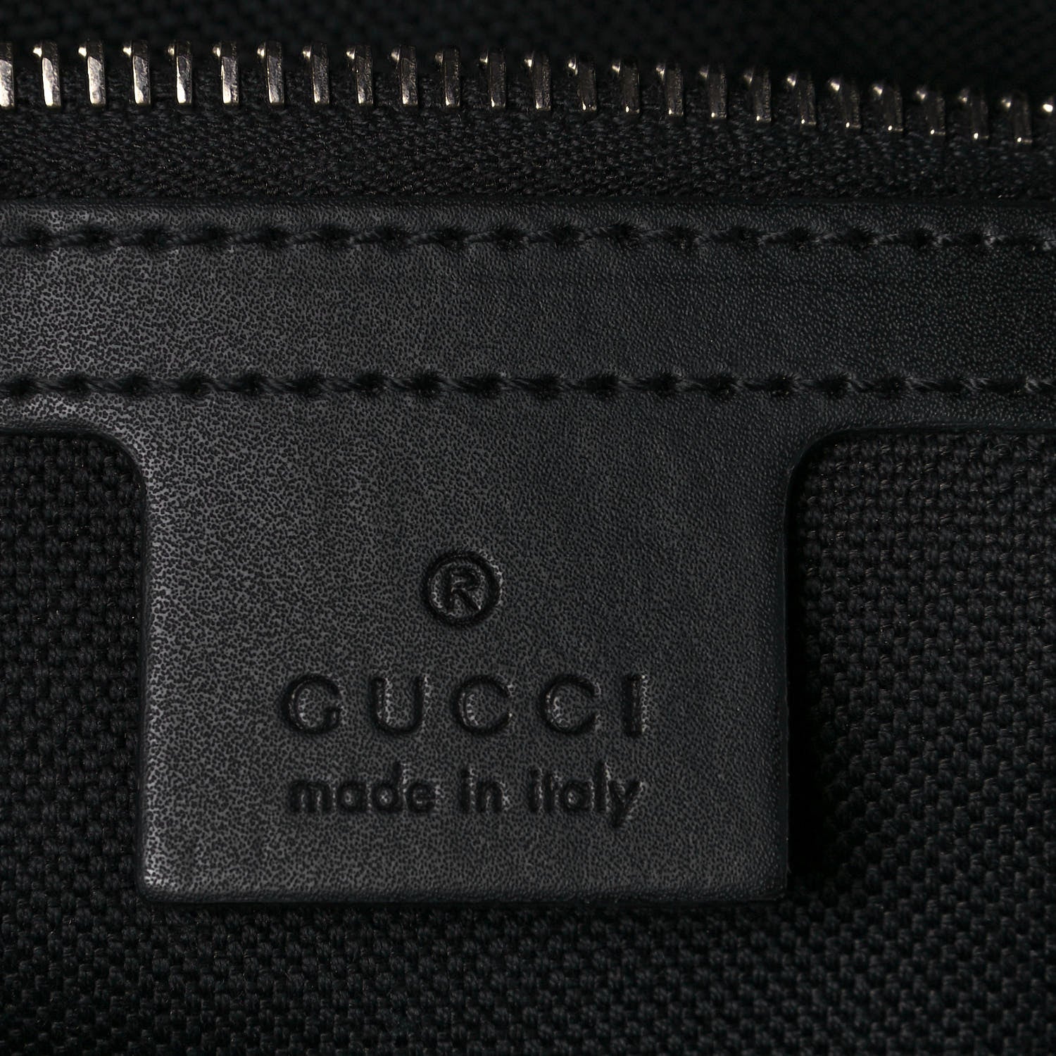 Gucci Soft GG Supreme Monogram Web Belt Bag Black Grey 6 of 13