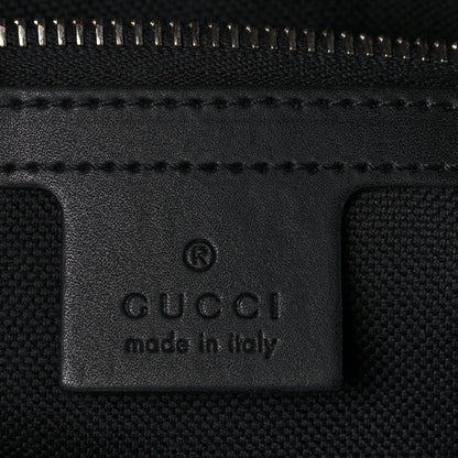 Gucci Soft GG Supreme Monogram Web Belt Bag Black Grey 6 of 13