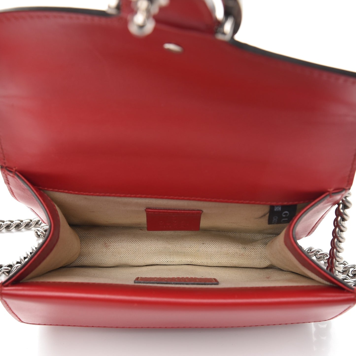 Calfskin Chinese New Year Mini Dionysus Shoulder Bag Hibiscus Red