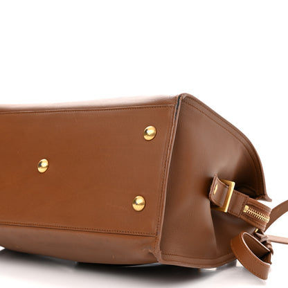 Saint Laurent Calfskin Small Classic Y Cabas Cognac 9 of 18