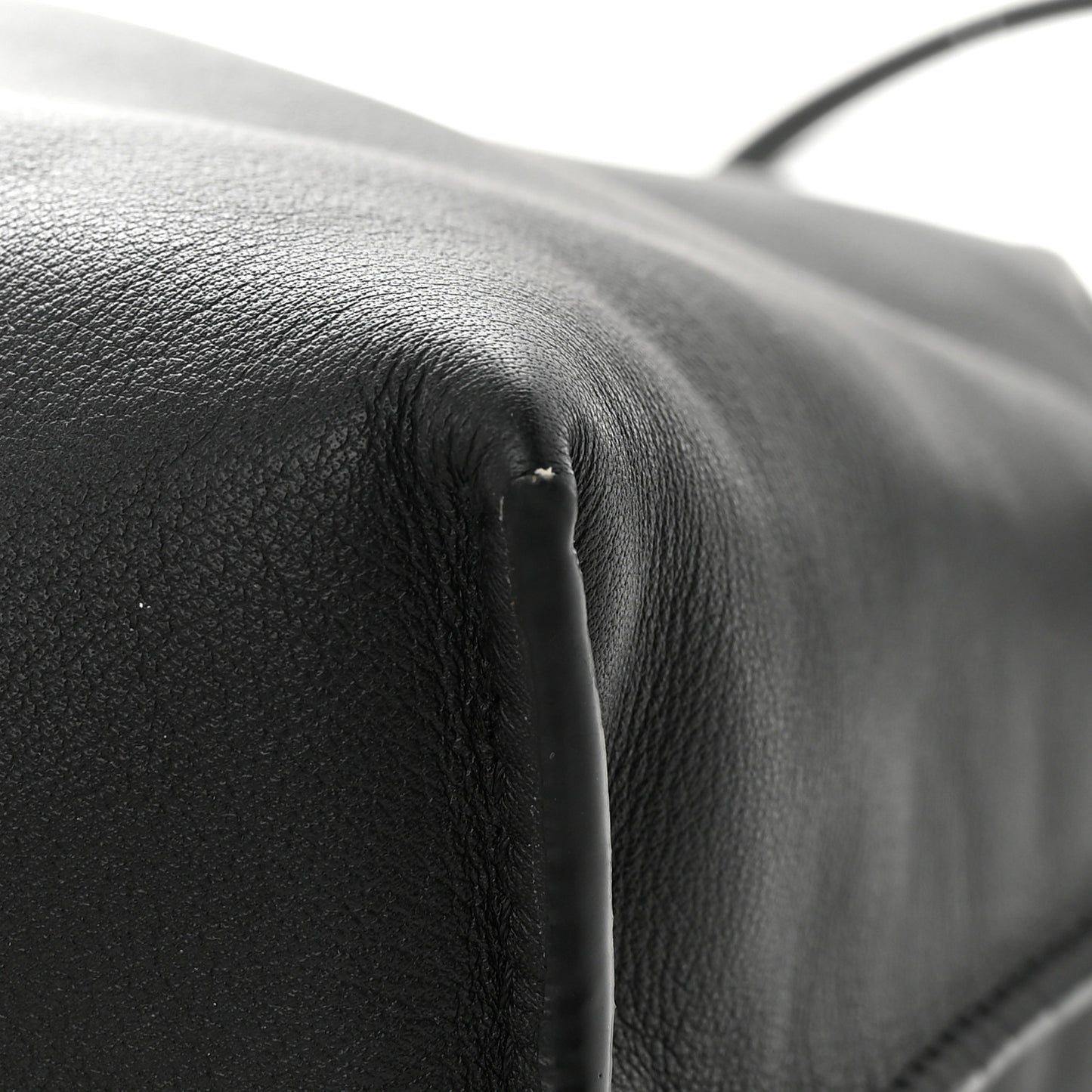 Calfskin Small Flamenco Knot Bag Black