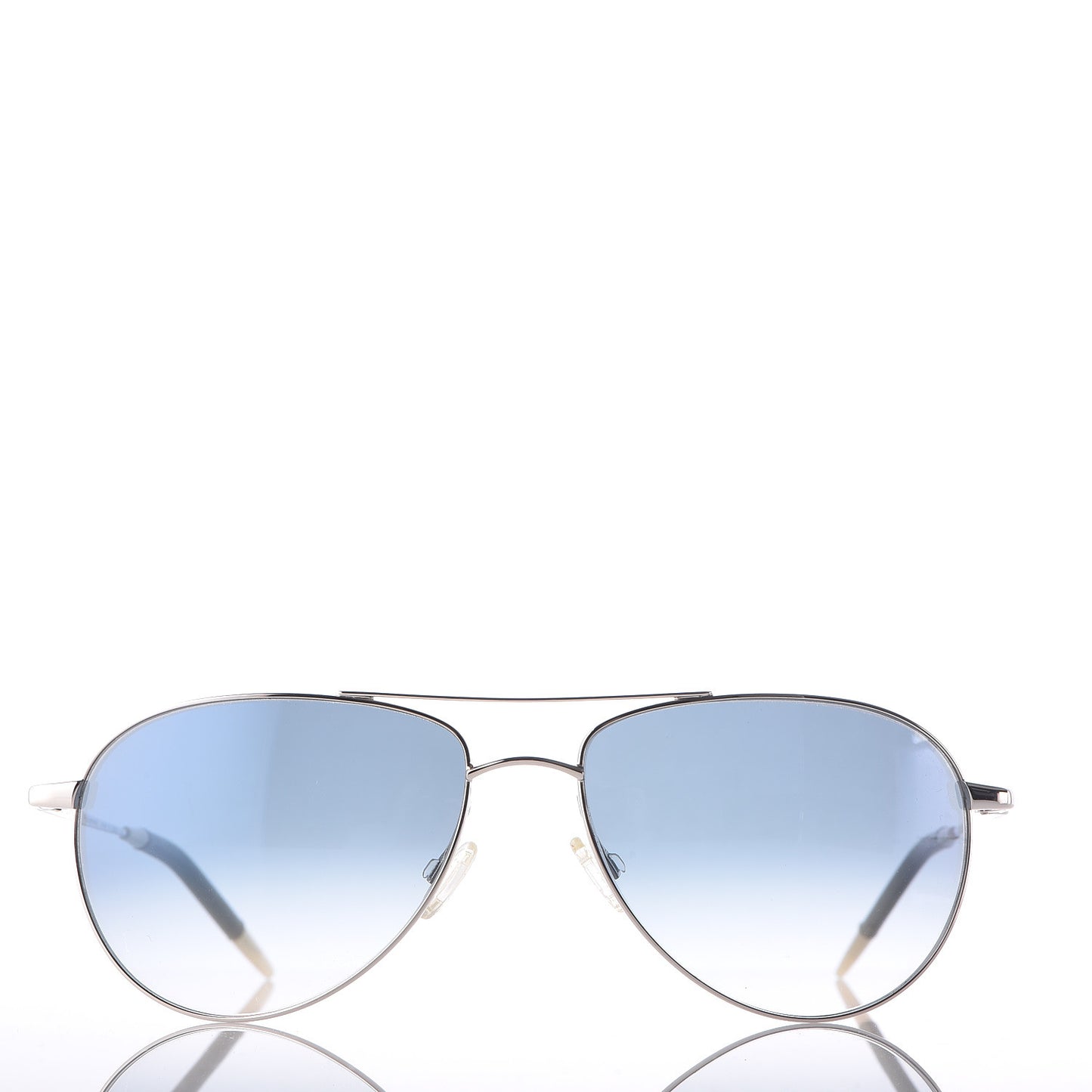 Benedict Aviator Sunglasses Silver