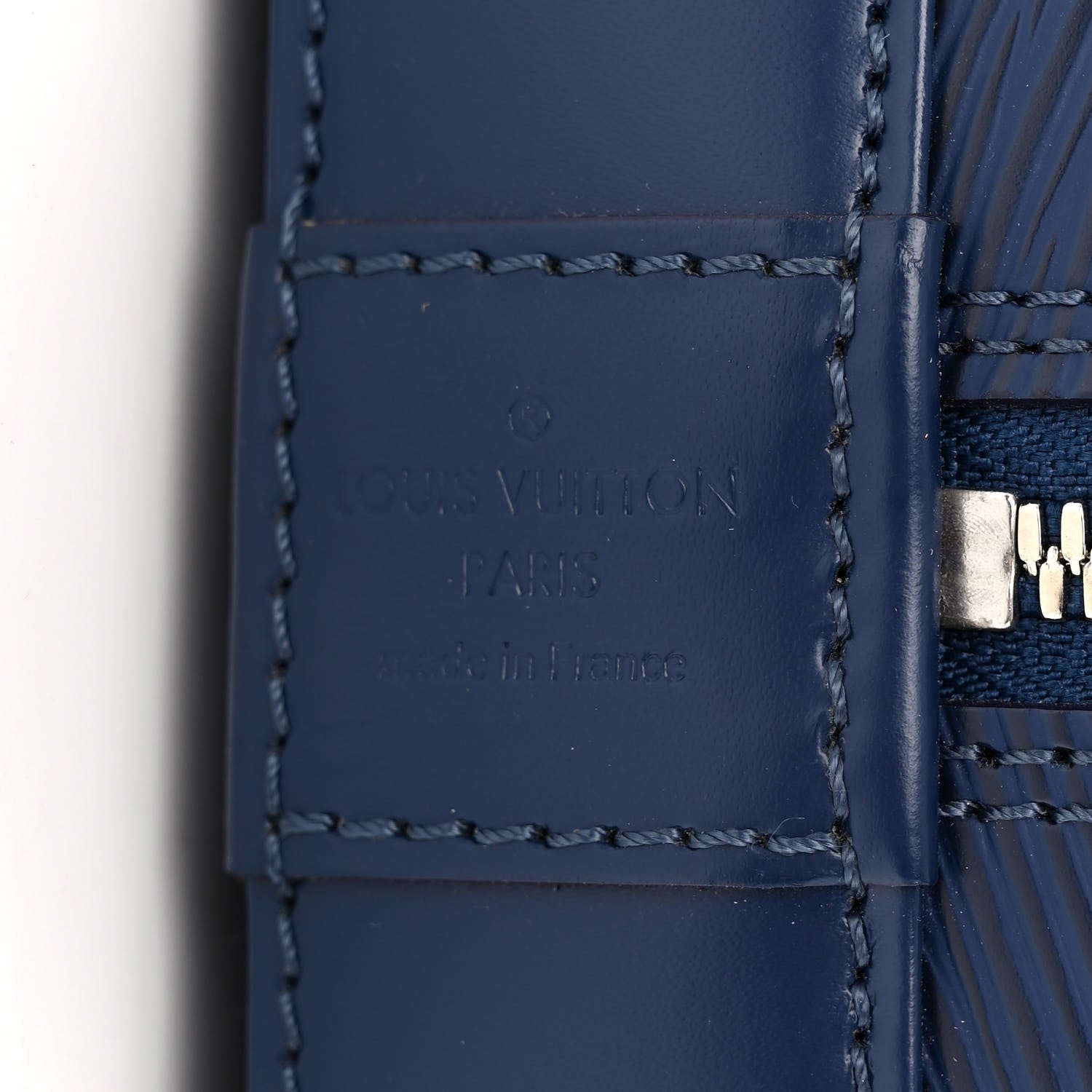 Louis Vuitton Epi Alma GM Indigo 6 of 10