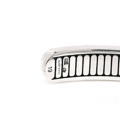 Gucci Sterling Silver Double G Marmont Cuff Bracelet 7 of 8