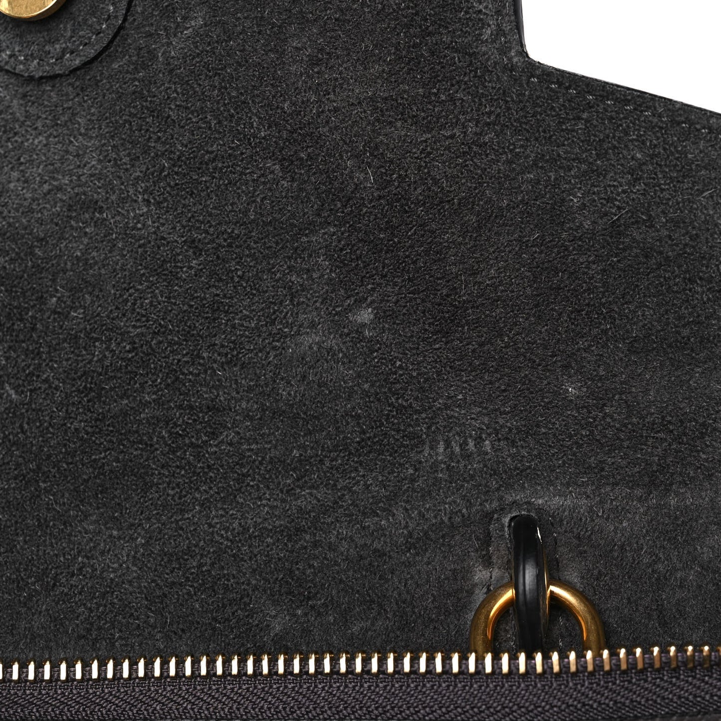 Baby Grained Calfskin Micro Belt Bag Grey