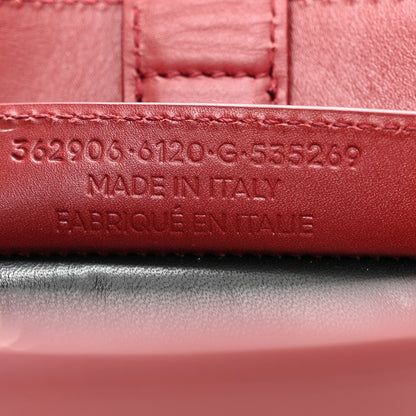 Balenciaga Calfskin Maillon Large Shopping Tote Rouge Bordeaux 6 of 10