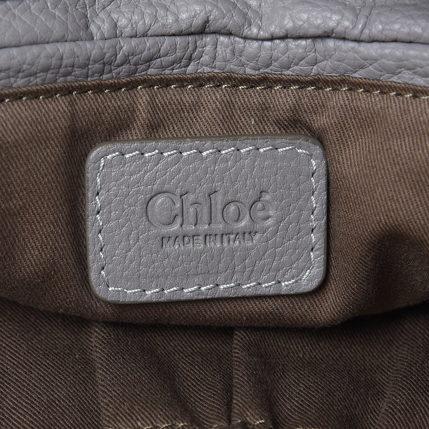 Chloe Calfskin Medium Marcie Satchel Cashmere Grey 7 of 11