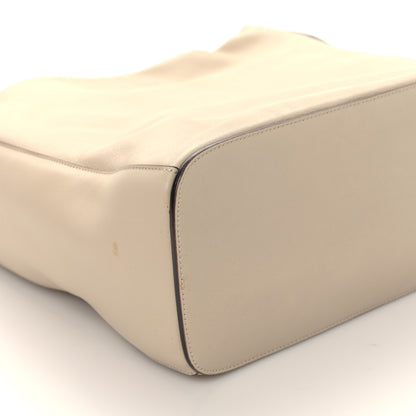 Prada Soft Calfskin Hobo Ecru 8 of 9