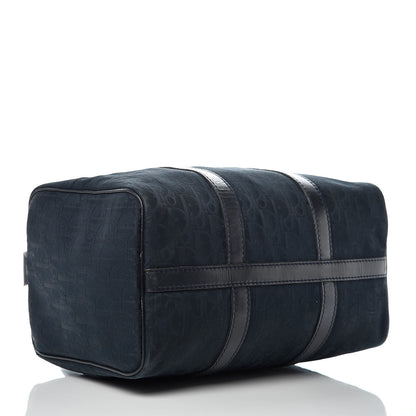 Christian Dior Monogram Boston Navy Blue 4 of 16