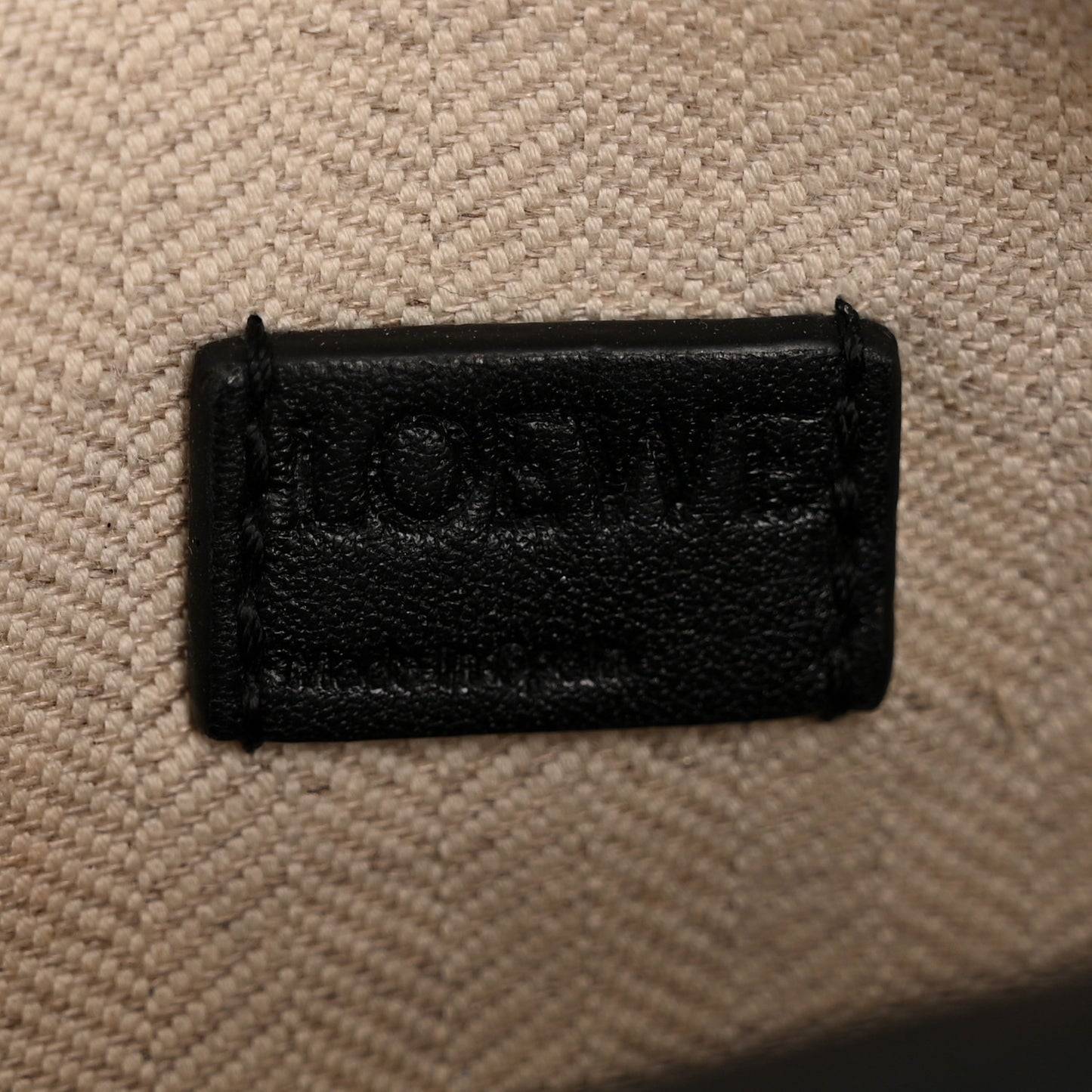 Calfskin Mini Puzzle Bag Black Taupe