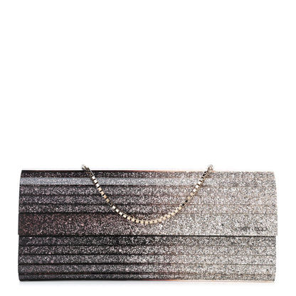 Jimmy Choo Acrylic Glitter Sweetie Clutch Black Champagne 1 of 4