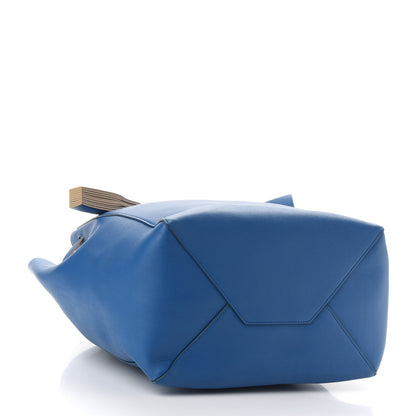 Celine Soft Calfskin Small Belt Cabas Sea 4 of 8