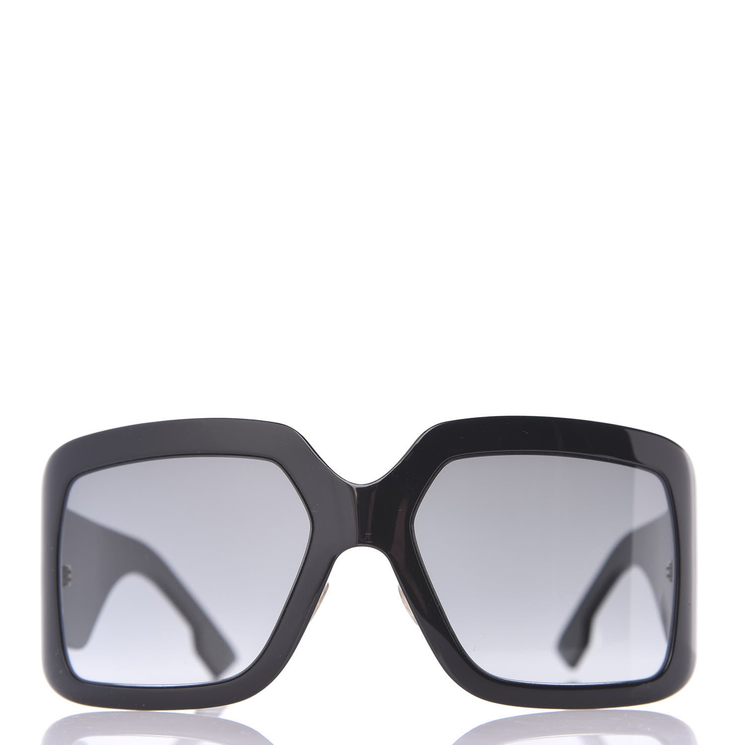 Christian Dior Acetate DiorSo Light 2 Shield Sunglasses Black 2 of 8