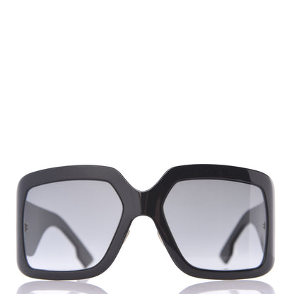 Christian Dior Acetate DiorSo Light 2 Shield Sunglasses Black 2 of 8