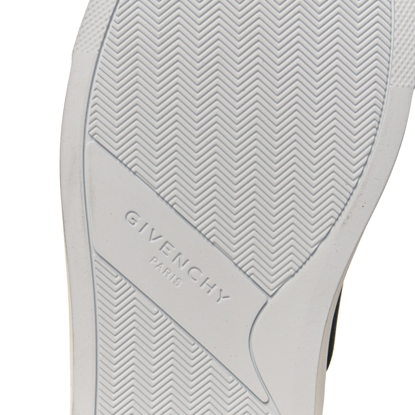 Calfskin Band Logo Womens Urban Street Sneakers 37.5 Silvery