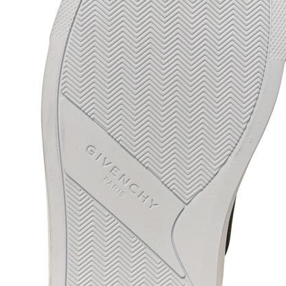 Givenchy Calfskin Band Logo Womens Urban Street Sneakers 37.5 Silvery 6 of 11