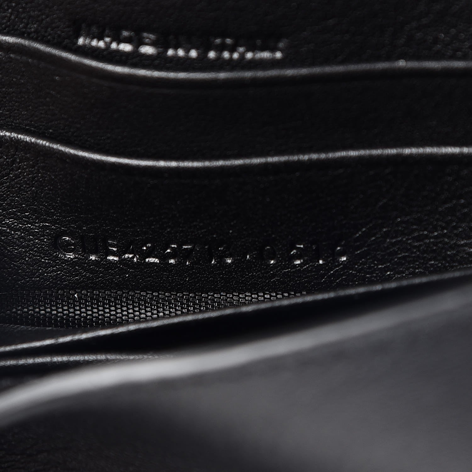 Saint Laurent Calfskin Monogram Tri Pocket Crossbody Bag Black 8 of 9