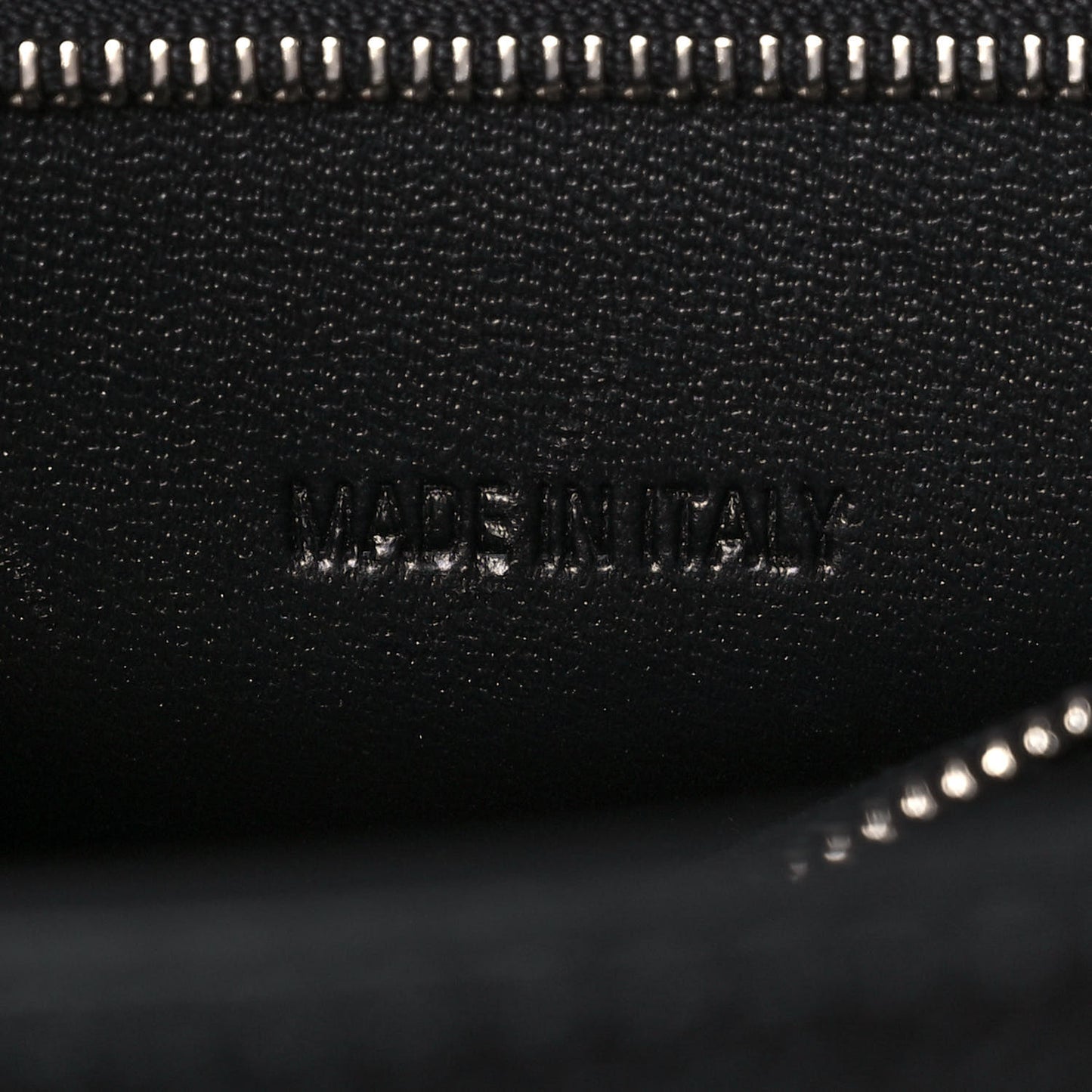 Grained Calfskin Small Hourglass Top Handle Bag Black