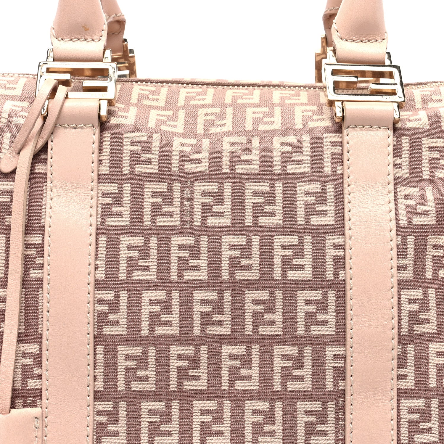 Fendi Zucchino Vitello Forever Boston Cipria 7 of 9