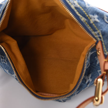 Louis Vuitton Monogram Denim Baggy PM Blue 5 of 6