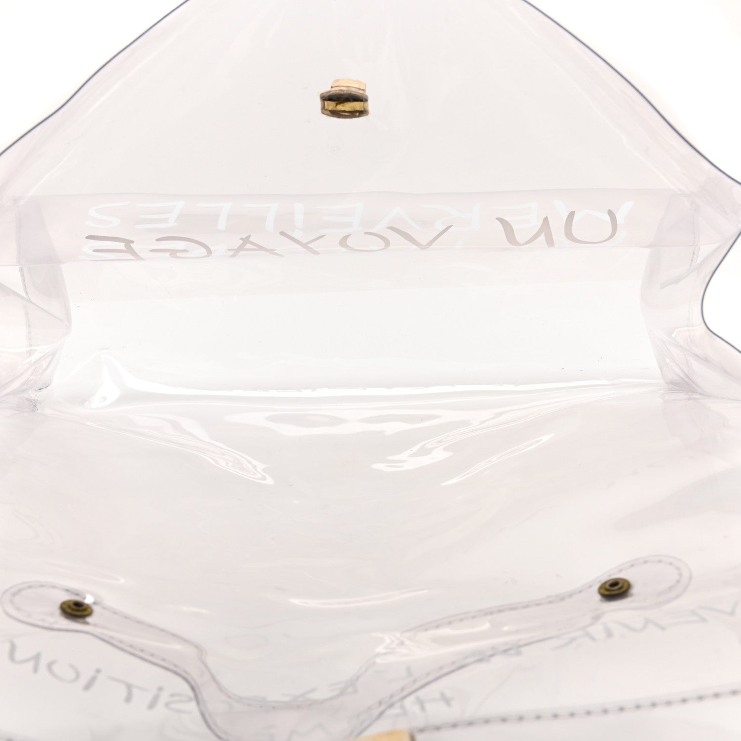 Hermes Vinyl Souvenir De L'Exposition Kelly Transparent 5 of 11