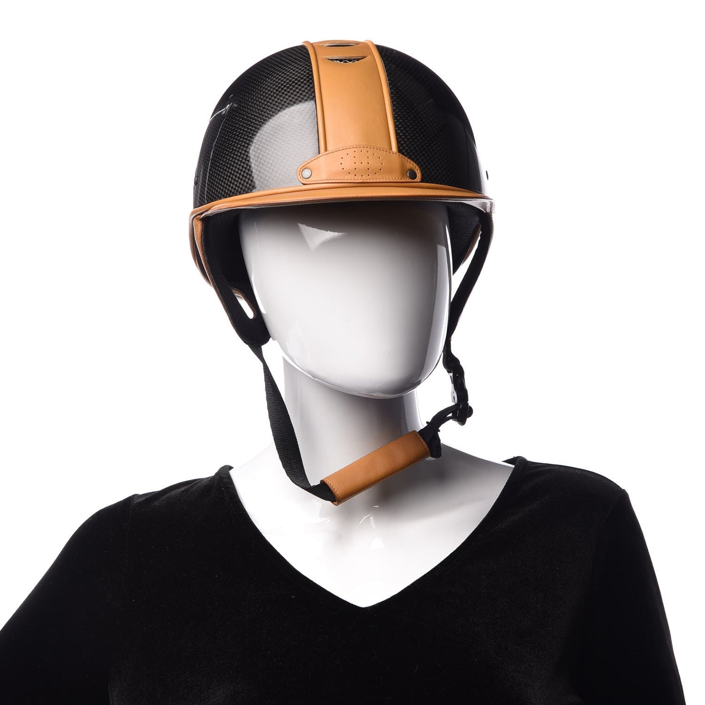 Carbon Fiber Equestrian Riding Helmet 57