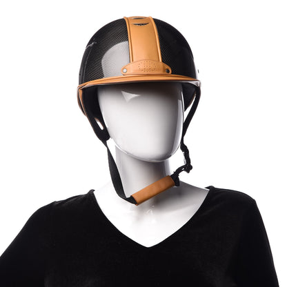 Hermes Carbon Fiber Equestrian Riding Helmet 57 2 of 7