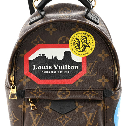 Louis Vuitton Monogram World Tour Palm Springs Backpack Mini 8 of 11