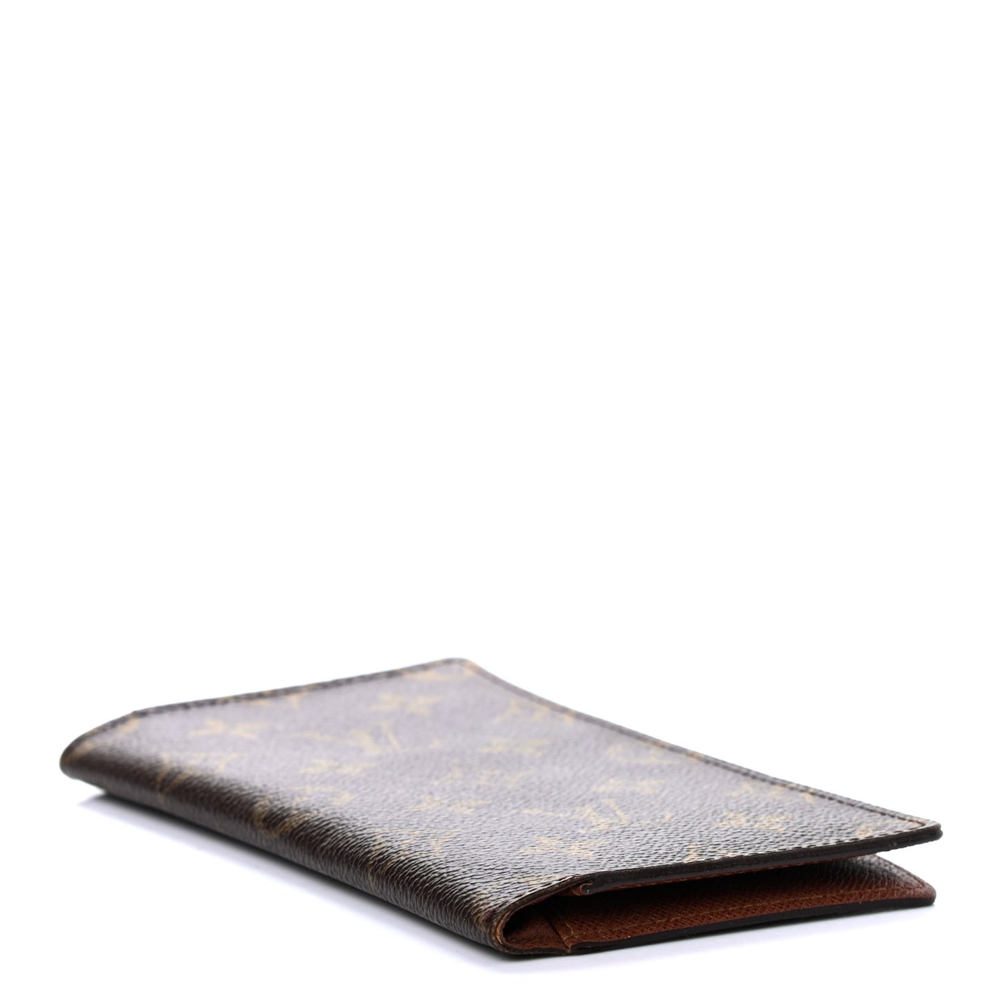 Monogram Checkbook Holder Case Wallet