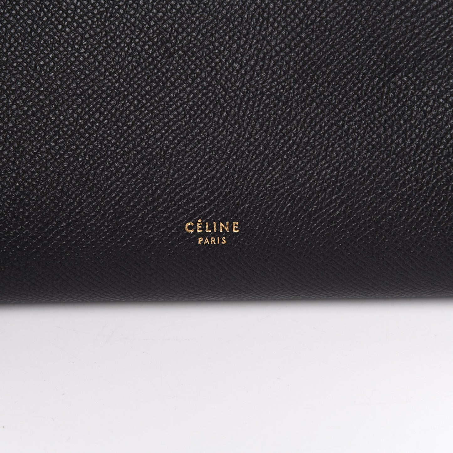 Grained Calfskin Mini Belt Bag Black