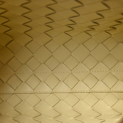 Bottega Veneta Polished Nappa Intrecciato Knot Small Loop Camera Bag Zest Washed 5 of 10
