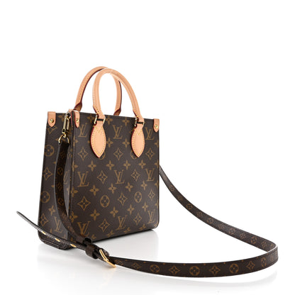 Louis Vuitton Monogram Sac Plat BB 3 of 11
