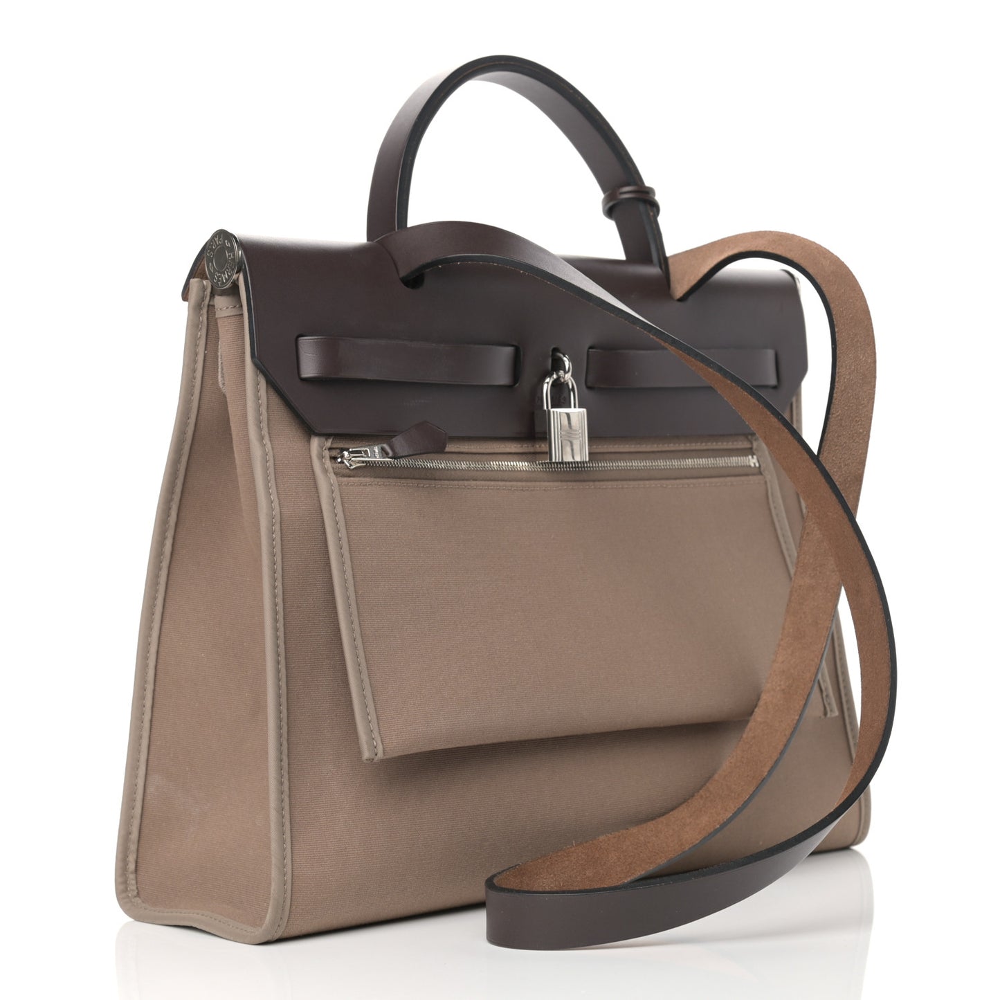 Vache Hunter Toile Herbag Zip 31 PM Etoupe Ebene