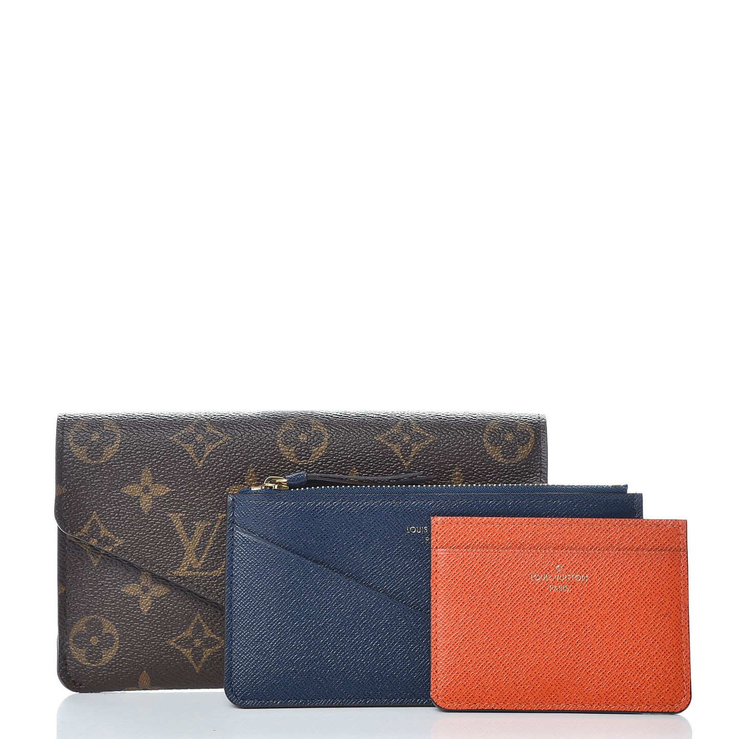 Monogram Jeanne Wallet Rose Ballerine