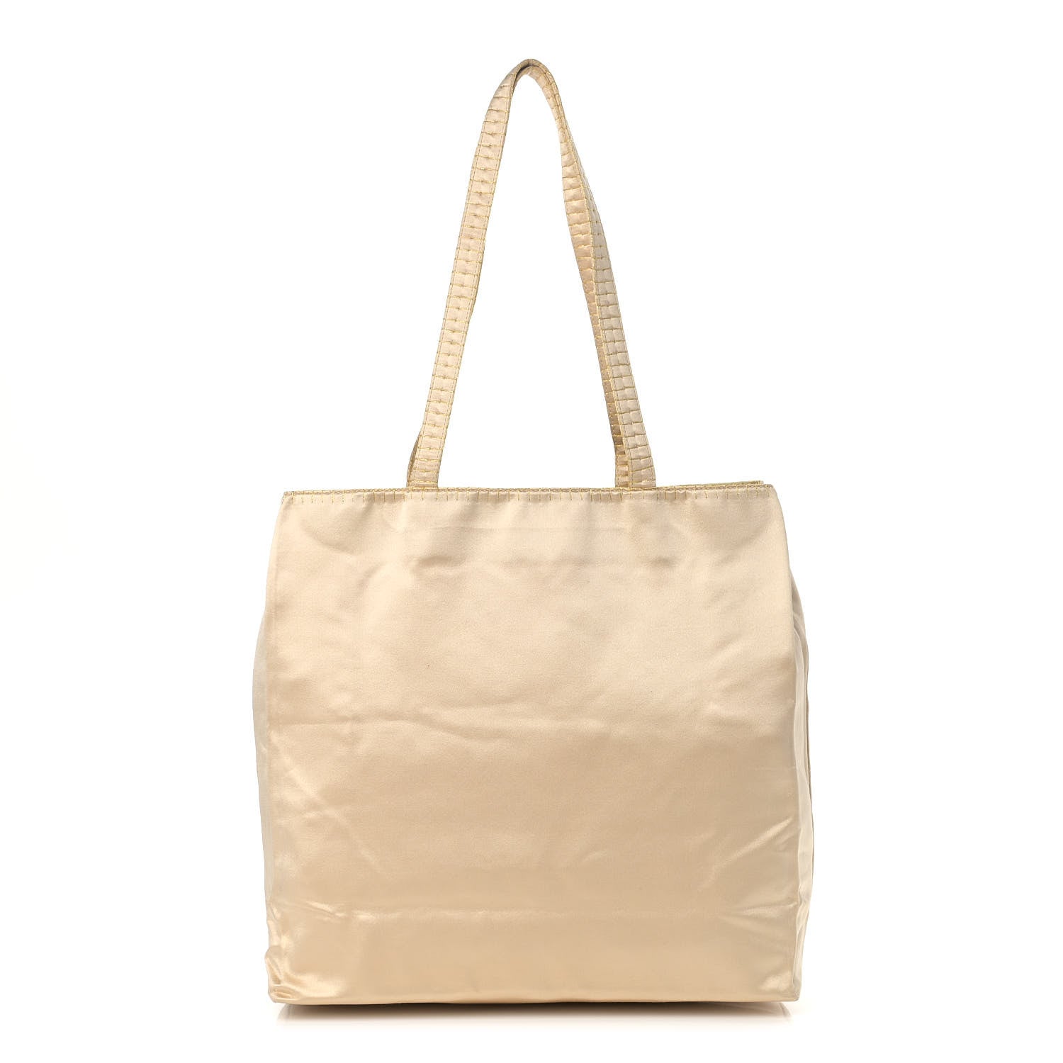 Prada Satin Raso Shoulder Bag Gold 1 of 11