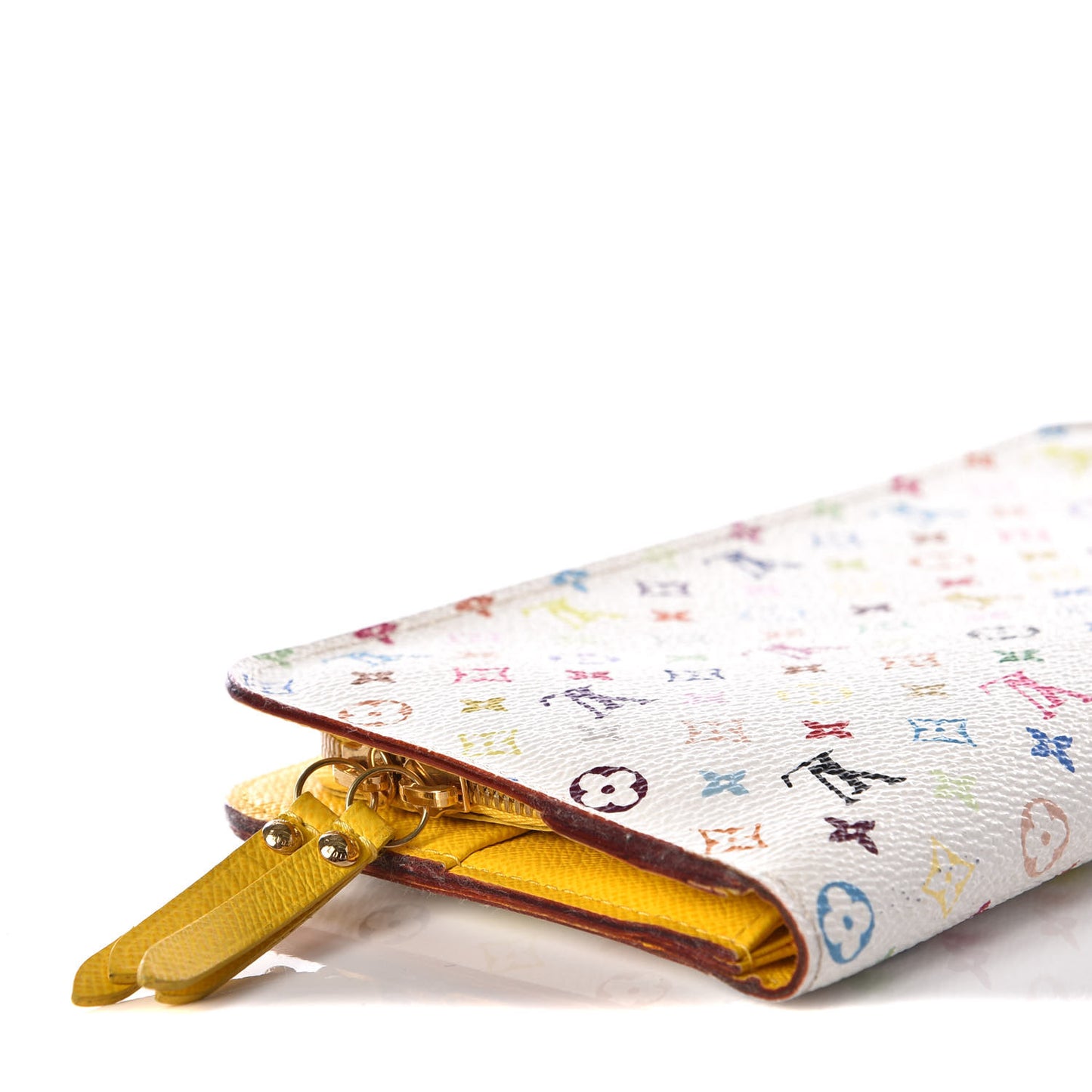 Monogram Multicolor Insolite Wallet White Citron