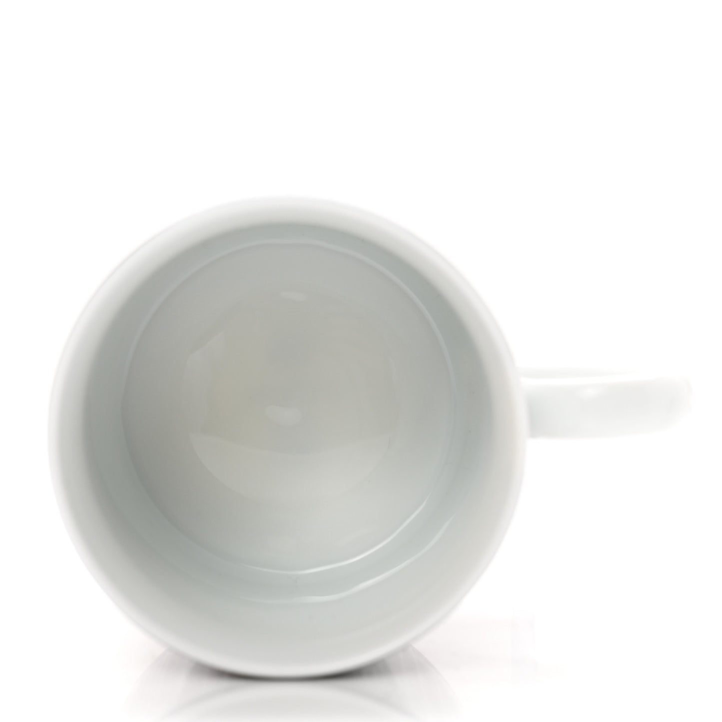 Porcelain H Deco Mug N°2 Black