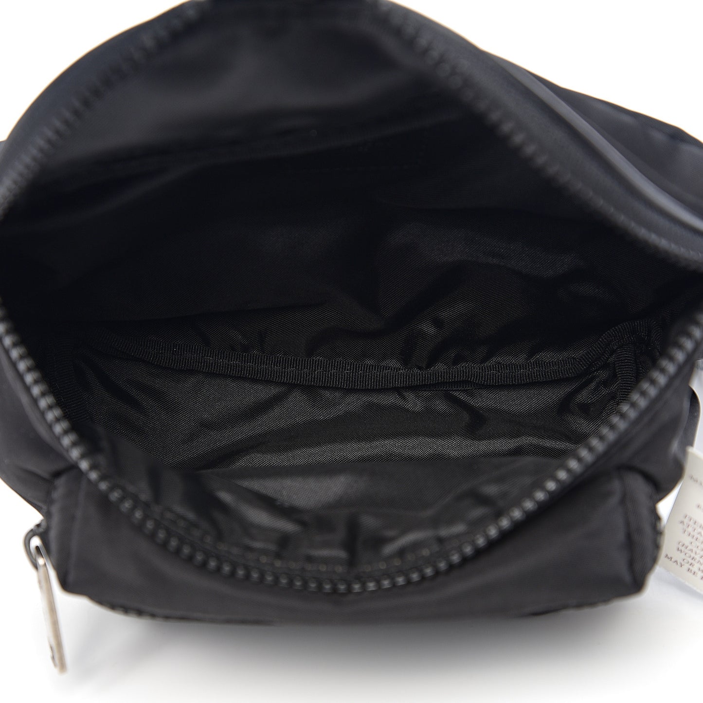 Nylon Light 3 Bum Bag Black White