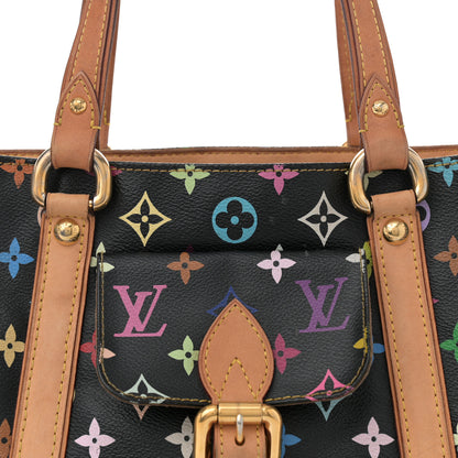 Louis Vuitton Monogram Multicolor Aurelia MM Black 7 of 12