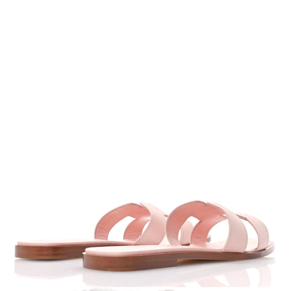 Hermes Epsom Oran Sandals 41 Rose Pale 5 of 8